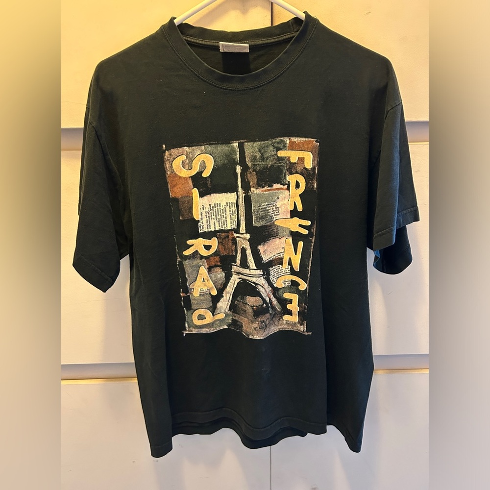 Paris France Eiffel Tower T Shirt (fits like a S or M) - unisex